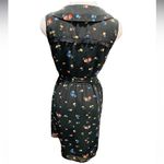 TULLE Anthropologie FLORAL DRESS SLEEVELESS BLACK SIZE S Photo 6