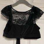 Only Contradiction by Pour Moi For your Eyes  Tie Front Bralette Size 12 UK Photo 3