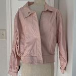 Vintage 90s pink leather jacket Pink Size M Photo 0
