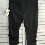Black Activewear Shorts, Medium Photo 2