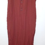 Everlane rustic brown dress size small Orange Photo 0