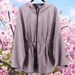 32 Degrees Heat NEW 32‎ Degrees Heathered Lavender Women's Gray Hooded Rain Jacket Size L Photo 0