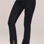 Abercrombie & Fitch The Skinny Curve Love High Rise Vent Hem Jeans Photo 5