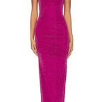 RUNAWAY THE LABEL Chyna Midi Dress In Plum Photo 0