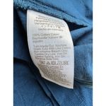 NWT J. Crew Long Sleeve Corduroy Shirt Dress Button Front Seaport Blue Size 2P Photo 7