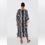 Tuckernuck Tnuck Beach Noir Bloom Caftan Dress Coverup Photo 3