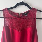 Forever 21  Red Bodycon Mini Dress Lace Cutout Photo 5