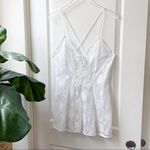 Tres Chic Designs Vintage White Lace Lingerie Chemise Slip M Size M Photo 2