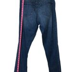 Loft Women’s Distressed GirlFriend Casual Style Blue Denim Jeans Sz 8 Photo 5