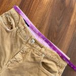 Lands' End  Corduroy Tan Flare Boot Cut Slim Low Rise Pants Photo 3