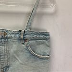 ZARA  NWOT Tank Top Blue Denim Women’s Cropped Spaghetti Strap Vacay Summer Sz Photo 6