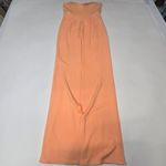 Michael Costello x REVOLVE Briggs Gown in Peach Photo 14
