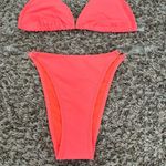 Betty Jade Vibrant Coral 2 Piece Bikini Photo 5