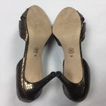 Caparros  Copper Faux Snakeskin‎ Embellished Heels Photo 6