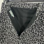 Anthropologie Maeve Skirt Size 2P Floral Jacquard Mini Midnight Blue or Black Photo 3