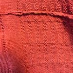 Peruvian Connection  Dress Burnt Orange/ Rust Textured Knit Sleeveless Sz L GUC Photo 7