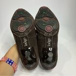 Indigo by Clarks brown suede pointed toe heels dancing shoes size 9 Photo 4
