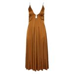 COS  ATELIER Cutout Slip Maxi Dress, Terracotta, 12 (US) Photo 12
