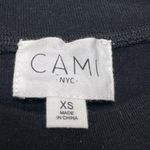 Cami NYC  Adalynn Jersey Top Black Sheer Lace Panel Long Sleeve Women’s XS Photo 7