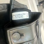 Abercrombie & Fitch  Women's High Rise 90s Relaxed Vegan Leather Pants Photo 2