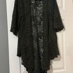 Blue Rain Lace Kimono shawl Photo 0