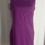 Premise  Dresses Purple Studded Sheath Dress Size 6 Photo 0