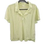 Zella Hike It Polo Shirt Top Womens Size XS Athleisure Tennis Golf Green Photo 0