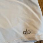 Alo Yoga Alo White Biker Shorts Sz M Photo 1
