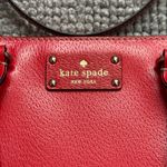 Kate Spade  Red Bag with Gold details Photo 1