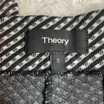 Theory THOERY Black White Houndstooth Small Skinny Office Pant‎ Workwear Pull On Photo 1