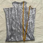 Lavender floral jacquard satin maxi dress Size small Purple Photo 4