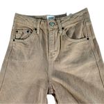 BDG Puddle High RISE Wide Leg Jeans Women’s 24 WOOD GRAIN Beige Cabincore Indie Photo 3