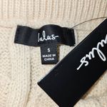 Lulus NWT ‎ Womens Cream Knit Sweater Skirt Small Photo 2