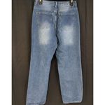 SheIn Women's Blue Butterfly Jeans/Straight Leg Sz4 SKU 4030 Photo 2