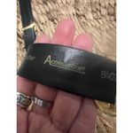 vintage accessocraft nyc Gold Medallion Belt 70's Vintage Glove Leather 32 1/4" Photo 4