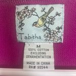 Tabitha Anthropologie Beribboned Buds Cardigan Fuschia Purple Size M Feminine Size M Photo 1