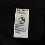 Athleta Womens 4 Petite Flex Kick Flare Jeans in Black Photo 9