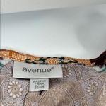 Avenue  Women's Patchwork Floral Blouse - Brown and Cream Photo 2