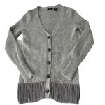 Moda International Rabbit Hair Blend Long Cardigan Sweater Photo 5