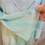 TAJ by Sabrina Crippa Silk Beaded Embellished Swim Cover Photo 2
