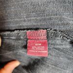 VTG 80s Black Gitano Jean Jacket 16W Denim Button Front Streetwear Size 16 Photo 3