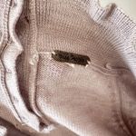 Free People  Womens Ruffled Pullover Sweater in Lilac Photo 7