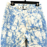 Rachel Comey NWT  for‎ Target size 6 blue tie dye marble print jeans 100% cotton Photo 3