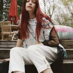 Urban Outfitters New With Tag Tie Dye Hero Cut Off Oversized Muscle T-shirt Photo 4