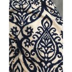 Prómesa Small S blue print maxi skirt stretch Beautiful high waist womens Photo 1