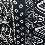 White House | Black Market Silk Tribal Beaded Neck Halter Top Shelf Bra EUC XS Photo 6