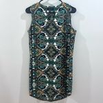 Renee C paisley print shift dress size medium Photo 2