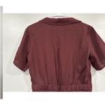 Reformation Danika Midi Dress Prune Small S Photo 7