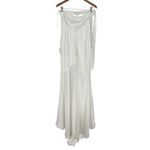 Lulus Eternally Loved White Cutout Satin Off Photo 8