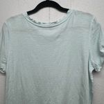 Anthropologie Baby Blue Everyday Wear Lightweight Cotton T-Shirt Womens Medium Photo 7